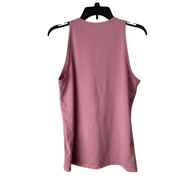 The Nike Tee dri-fit sleeveless dusty pink athletic workout tank top size medium - Picture 3 of 8